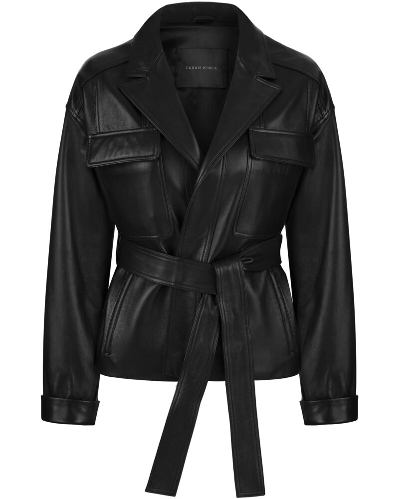 Oversized Belted Jacket