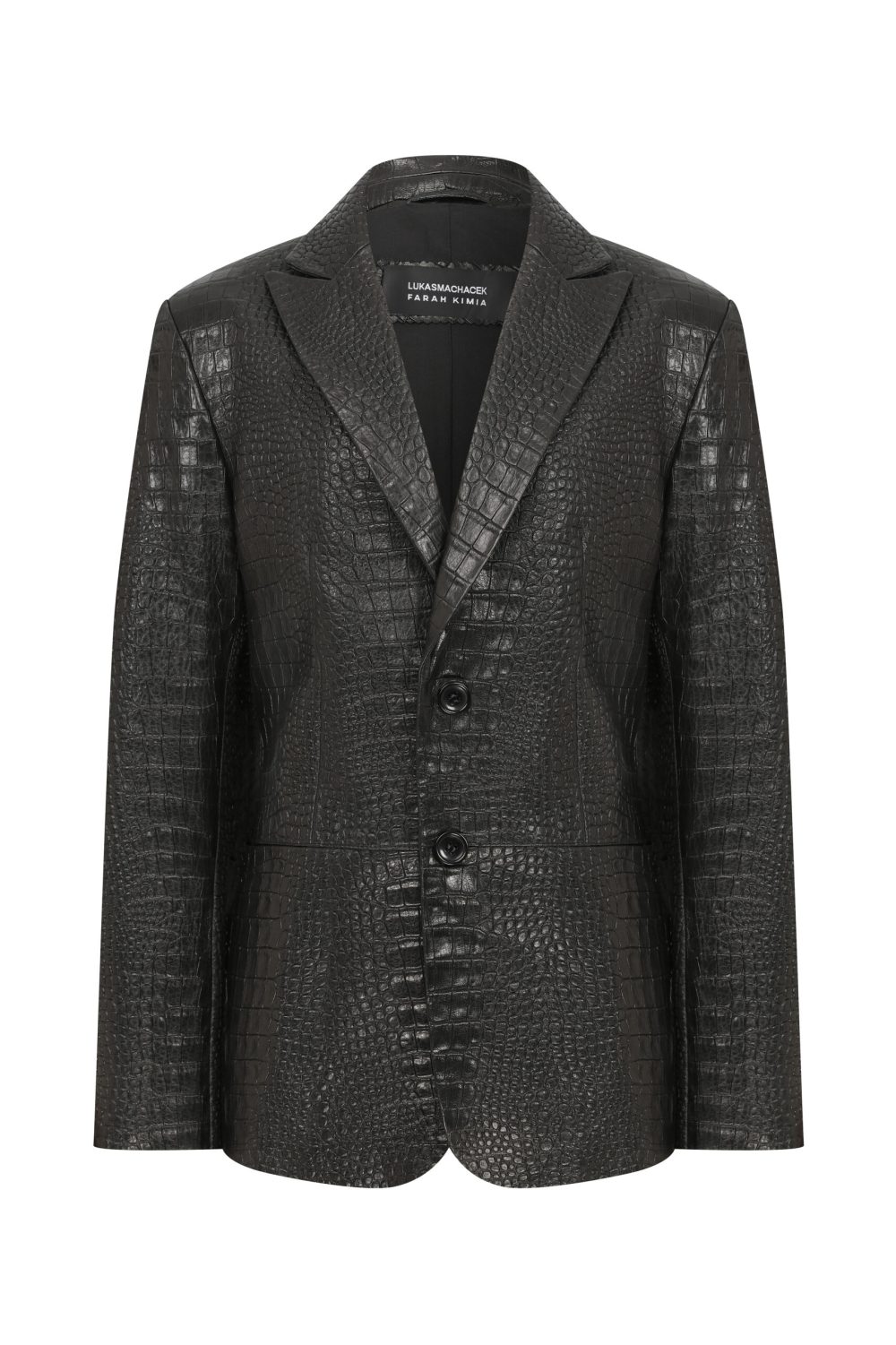 BLAZER CROCO PRINT