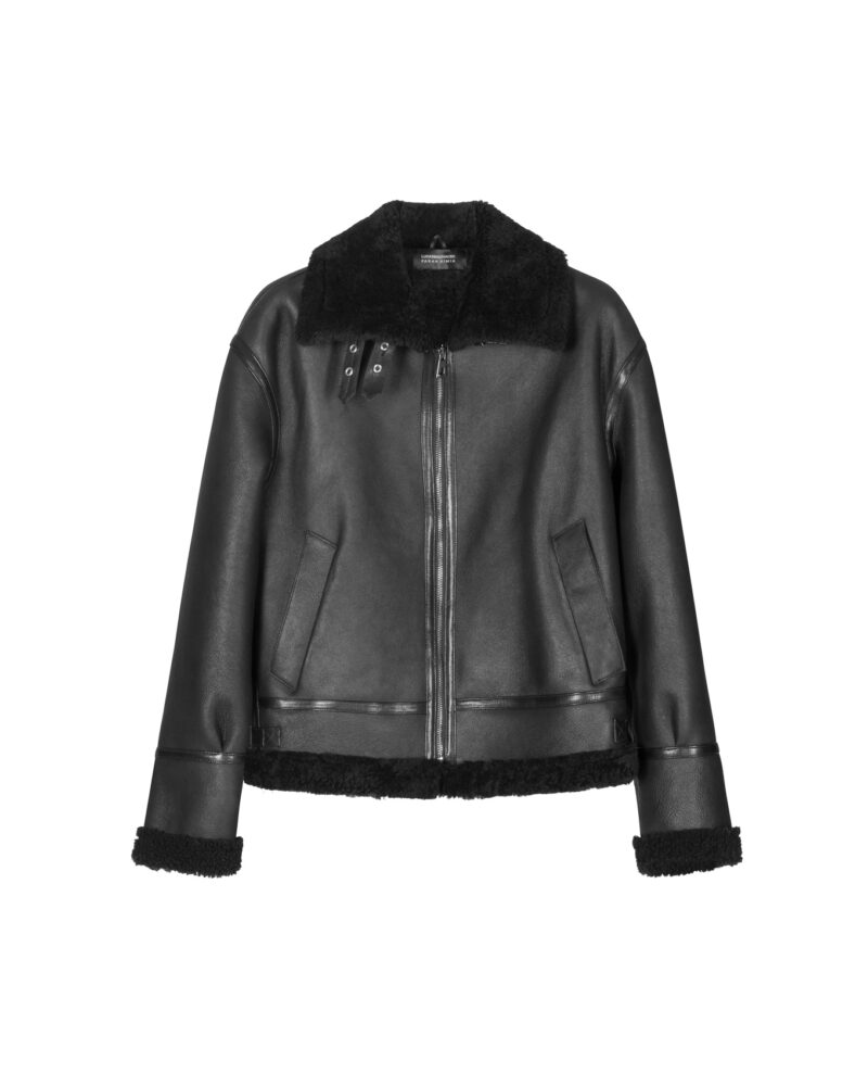 SHORT SHEARLING JACKET