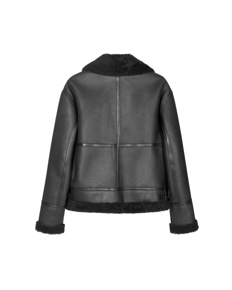 SHORT SHEARLING JACKET